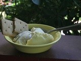 Coconut Ginger Ice Cream for Mom