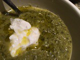 Lemony Broccoli Soup (and garlicky too)