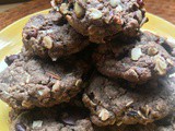 Salted Buckwheat Oat Cookies