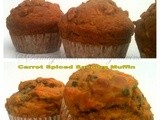 Carrot spice muffins - Muffin Monday