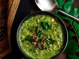 Chakotha soppu (Mountain Spinach Yogurt gravy) Majjigehuli / Morkuzhambu