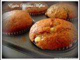 Eggless Banana Muffins with dates