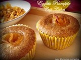 Pineapple Eggless Cup cakes with Rye flour