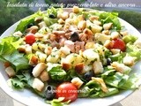 Insalata di tonno,patate prezzemolate e altro ancora