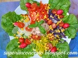 Insalata mista con tonno