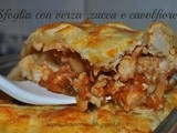 Sfoglia con verza,zucca e cavolfiore