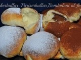 Sockerbullar,Pariserbullar,Bomboloni al forno