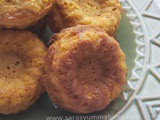 Eggless Carrot Muffins