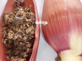 வாழைப்பூ மிளகு பொரியல்/Vazhaipoo (Banana Flower) Pepper Poriyal
