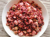 Recipe: Appetizing Quinoa rosa alla Barbabietola, con Avocado e Tofu