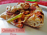 Homemade Chicken Tikka Pizza