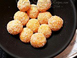 Microwave Carrot Rava Ladoo (My guest post)