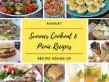 August Recipe Round-Up {Summer Cookout Recipes}