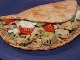 Chicken shawarma wraps