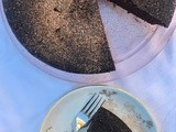 Flourless black bean chocolate cake