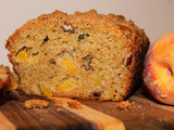 Peach and pecan streusel bread