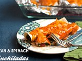 Black Bean and Spinach Enchiladas
