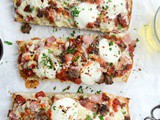 Personal-Sized Ciabatta Pizzas Recipe