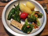 Brokkoli,Bratpaprika,Tofu,vegan