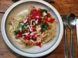 Kohlrabi Spaghetti, Keka, vegetarisch