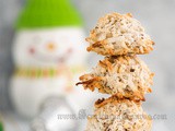 Eggless Coconut Macaroons | Quick & Easy Christmas Cookies