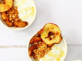 Cinnamon Apple Quark Breakfast Bowl & Giveaway