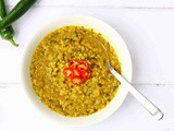 Comforting Red Lentil Soup with Curry Spices