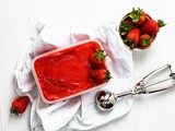 Easy Ice Cream Maker Strawberry Sorbet