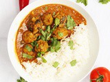 Lamb Meatball Curry with Coconut Gravy