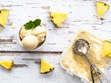 Pina Colada Nice Cream: a Healthy Frozen Dessert