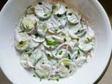 Creamy Cucumber Salad With Greek Yogurt