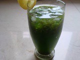 Mint Limeade Zesty Summer Drink | Fresh Lime Mint Cooler