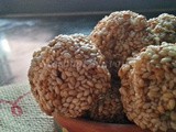 Til Laddu | Roasted Sesame Seeds Ladoo | Nuvvula Bellam Undalu