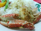 Ketam Masak Lemak Cili Api (Crab cooked with Coconut Milk and Chili)