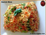 Carrot Rice / கேரட் சாதம்