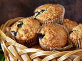 Blueberry Oat Muffins: Simply the best