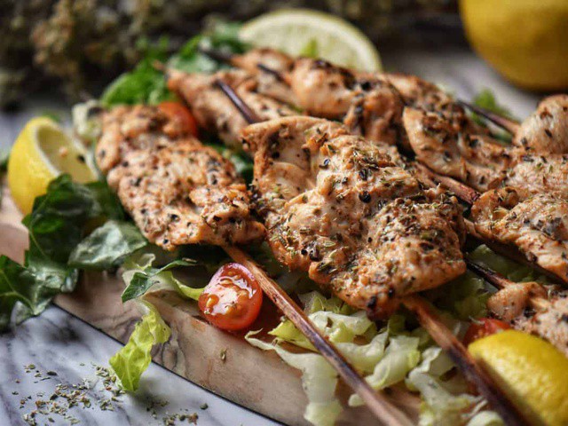 Peruvian Grilled Chicken Skewers - The Café Sucre Farine