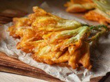 Perfectly Crispy Fried Zucchini Blossoms Recipe
