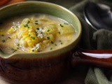 Potato Corn Chowder (No Bacon, No Butter)