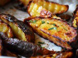 Restaurant-Style Crispy Oven Baked Potato Wedges Recipe