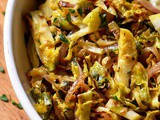 Shaved Brussels Sprouts Recipe with Shallots