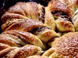 Star Bread Recipe with Chestnut Filling