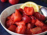 Strawberry Rhubarb Compote Recipe