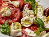 Tomato Basil Mozzarella Salad: Insalata Caprese