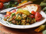 Zucchini and Eggs (Zucchine Cacio e Uova)