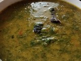 Dill leaves(Sabsige Soppu) Dal –Karnataka recipes