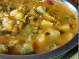 Lauki Spinach Curry