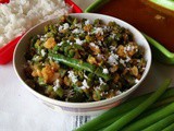 Spring onion Palya(Vengaya Thall Poriyal)