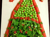 Christmas Salad Tree