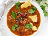 Bison Tortilla Soup in the Instant Pot or Pressure Cooker